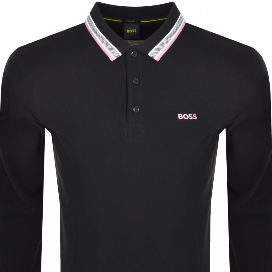 Boss long sleeve polo best sale